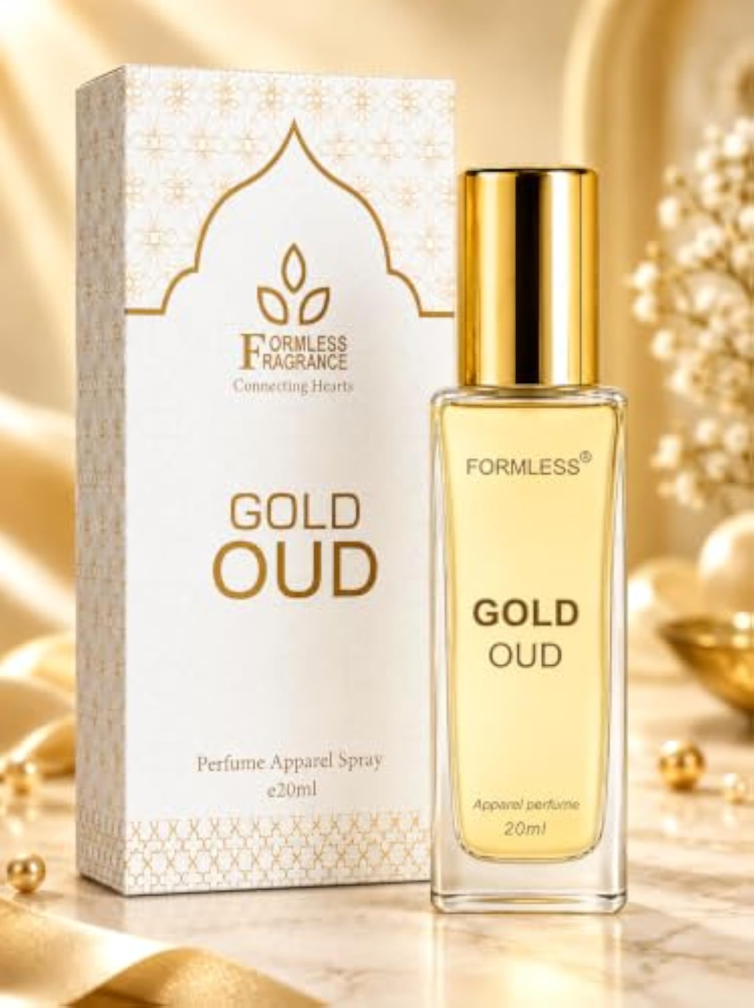 Gold Oud Unisex Perfume, 20ml